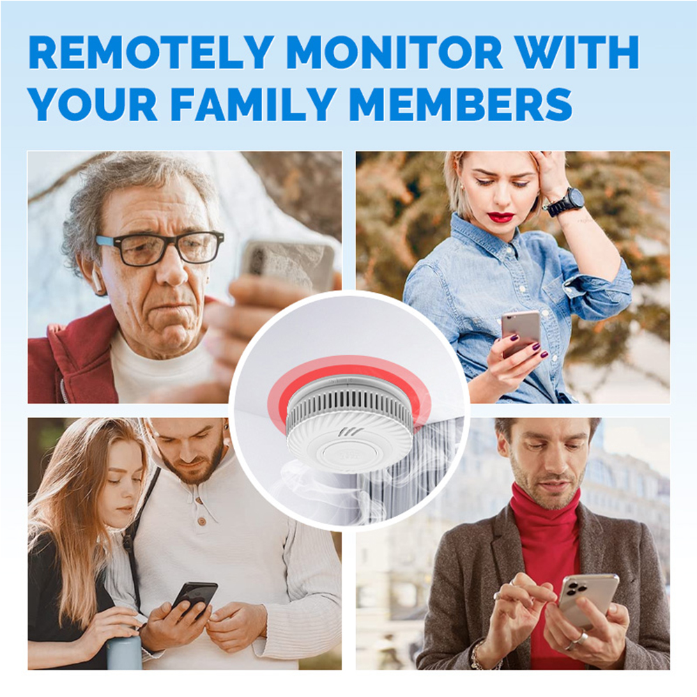 LELLKI WiFi Smoke Detector Lon - Smart Smoke Detector のレビューと価格
