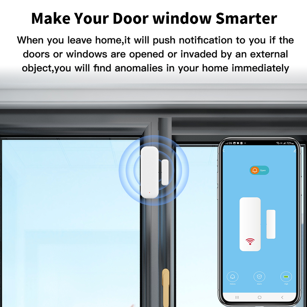 Tuya WiFi or ZigBee Door Windo - Smart Home Yandex のレビューと価格