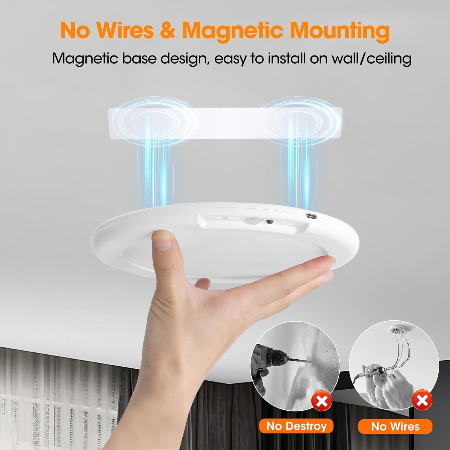4 Pack Long Battery Motion Sen - Motion Sensor Light のレビューと価格