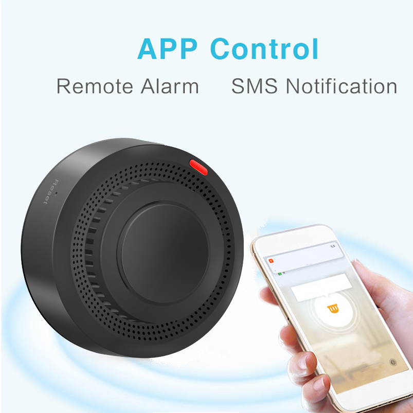 2.4G WiFi Smoke Detector Wirel - Smart Smoke Detector のレビューと価格