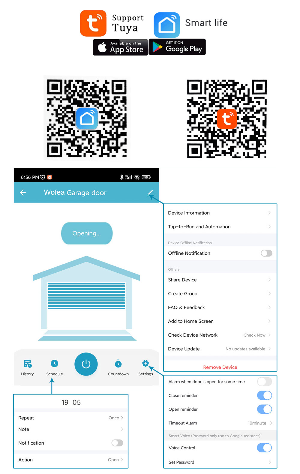 Wofea Tuya Smart WIFI 2.4G Gar - Smart Home Wifi Hub のレビューと価格