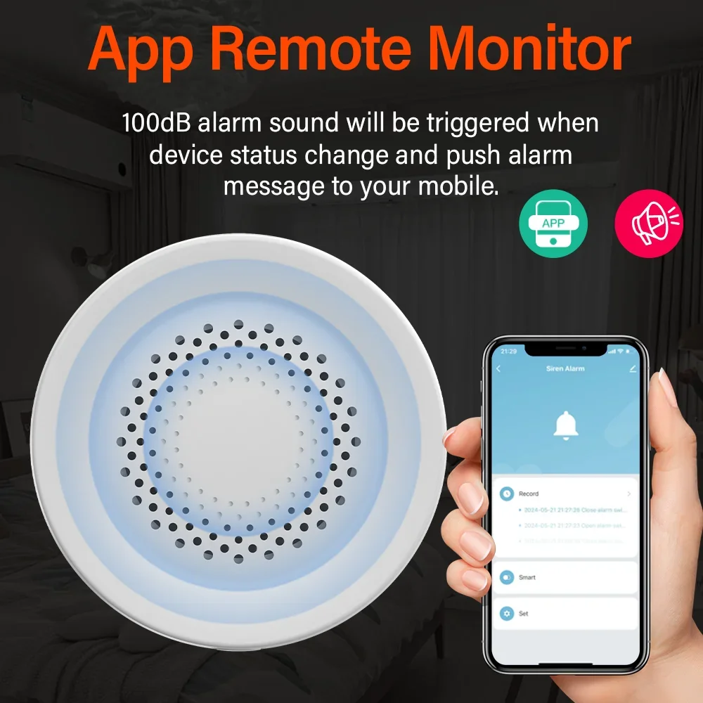 Tuya Zigbee WiFi Siren Alarm F - Smart Home Wifi Hub のレビューと価格